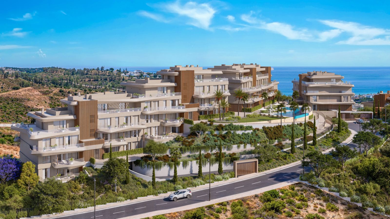 1 - 3-bedroom New Development in La Cala de Mijas